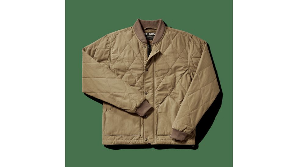 Filson Quilted Pack Jacket - Mens, Tan, Large, 20019781-Tan-L