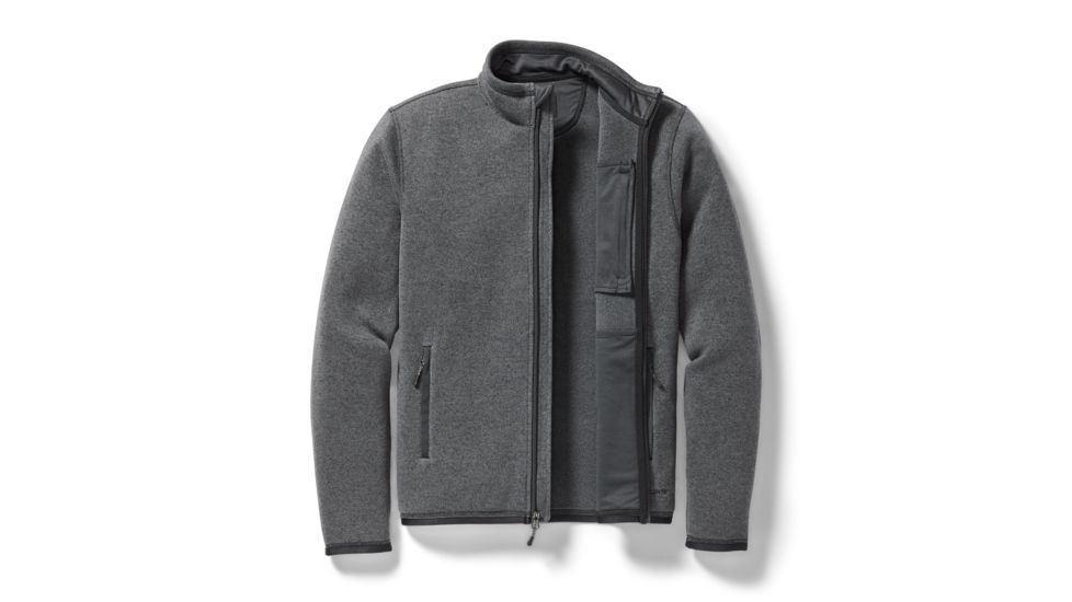 Filson Ridgeway Fleece Jacket - Mens, Charcoal Heather, Medium, 20052630-CHLHTHR-M