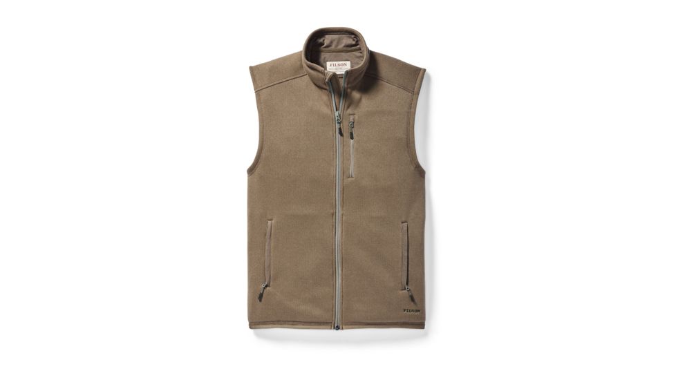 Filson Ridgeway Fleece Vest - Mens, Field Olive, Small, 20052631-FIELD OLIVE-S