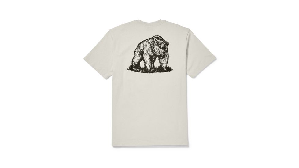 Filson Short Sleeve Outfitter Graphic Tee - Mens, Light Stone - Grizzly, Medium, 20112330-LGTSE-M