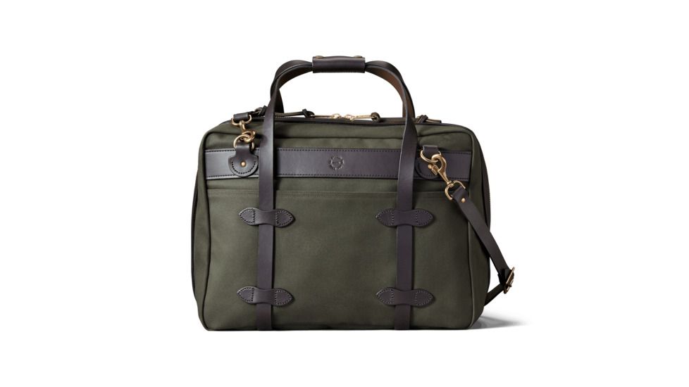 Filson Small Rugged Twill Pullman Suitcase, Otter Green, One Size, 11070346-OtterGreen-OS