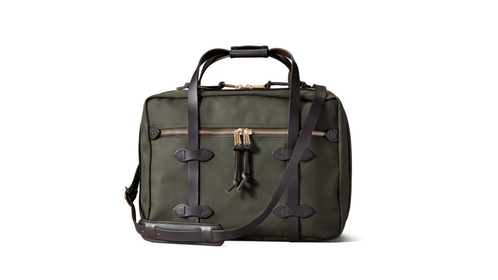 Filson Small Rugged Twill Pullman Suitcase, Otter Green, One Size, 11070346-OtterGreen-OS