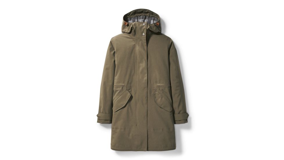 Filson Tamarack Rain Shell Jacket - Womens, Marsh Olive, Small, 20067990-MarshOlive-S