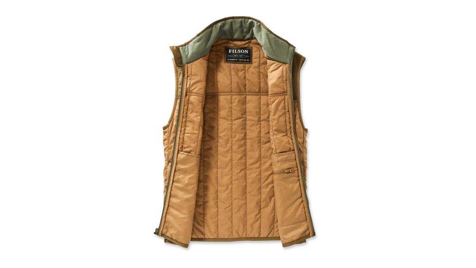 Filson Ultralight Vest - Mens, Dark Tan, Large, 20114890-DarkTan-L