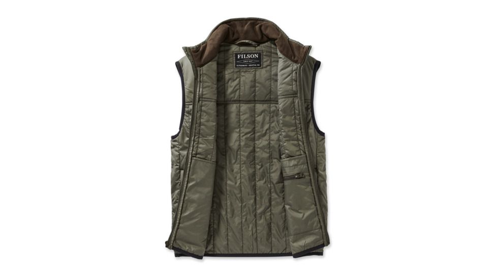 Filson Ultralight Vest - Mens, OliveGray, Medium, 20114890-OliveGray-M