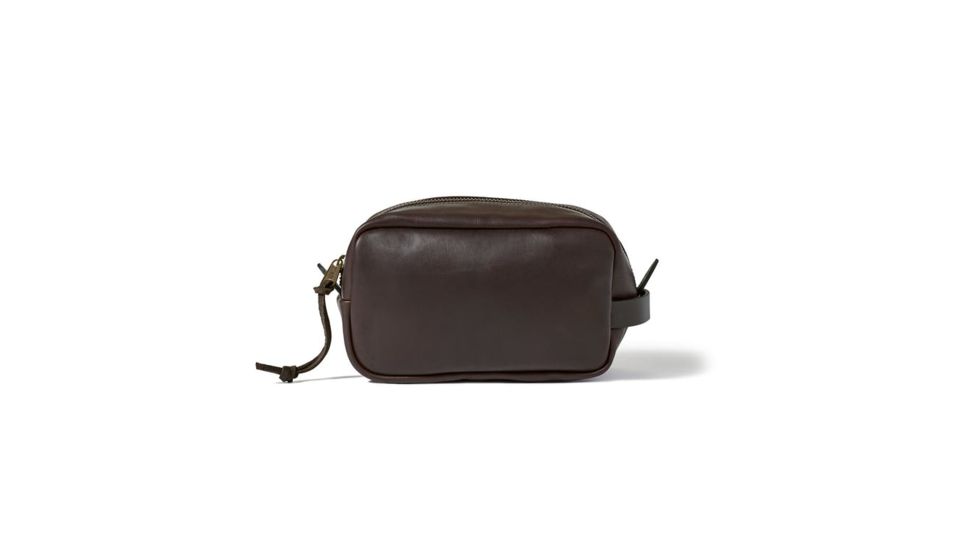 Filson Weatherproof Leather Travel Kit, Sierra Brown, One Size 20049229-SIERRA BROWN-One Size
