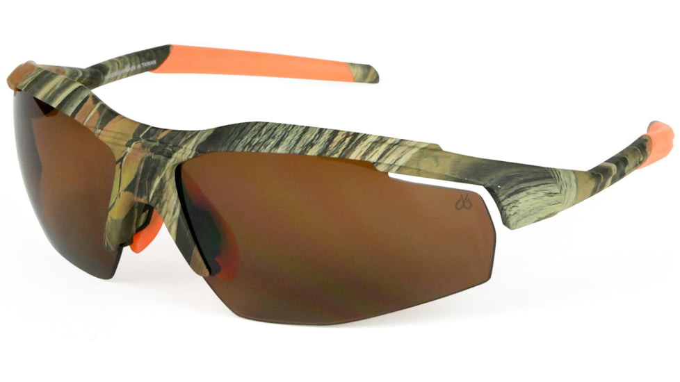 Filthy Anglers Badger Sunglasses - Mens, Camo Frame, Brown Polarized Lens, BADCAM03P