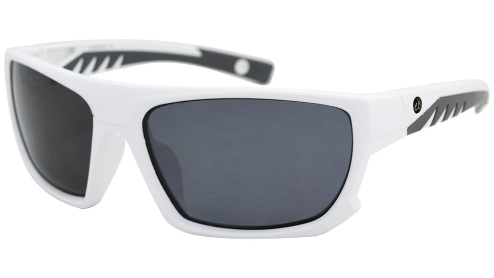 Filthy Anglers Castaic Sunglasses - Mens, White Frame, Smoked Polarized Lens, CASWHT01P