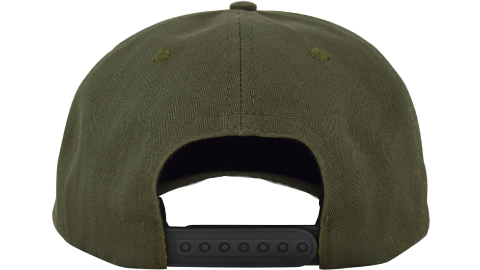 Filthy Anglers Filthy Patch 5 Panel Snapback Hat, Green, HT-COASTGRN