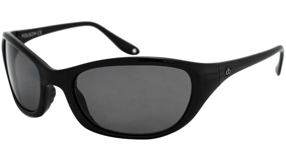 Filthy Anglers Folsom Sunglasses, Black Frame, Smoked Polarized Lens, FOLBLK01P