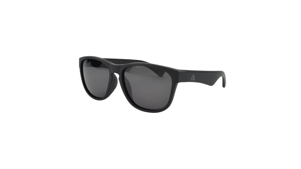 Filthy Anglers Fox Polarized Sunglasses, Matte Black/Smoked, FOXMBK01P