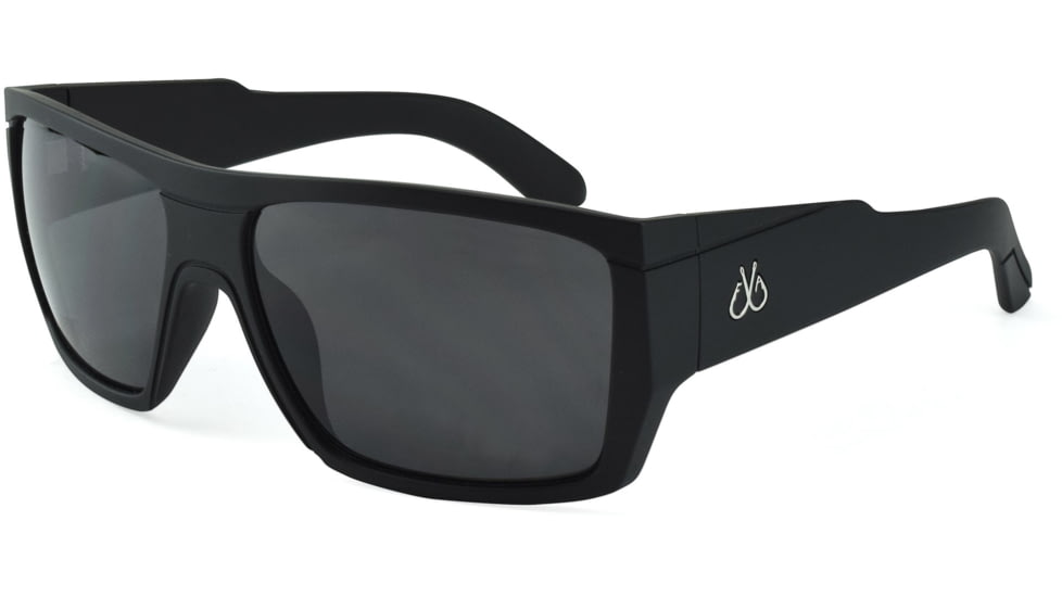 Filthy Anglers Webster Polarized Sunglasses - Mens, Matte Black Frame, Smoked Polarized Lens, WEBMBK01P
