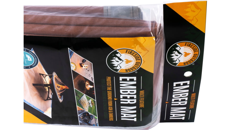 Fireside Outdoor Ember Mat, 68in x 60in, CDEM72