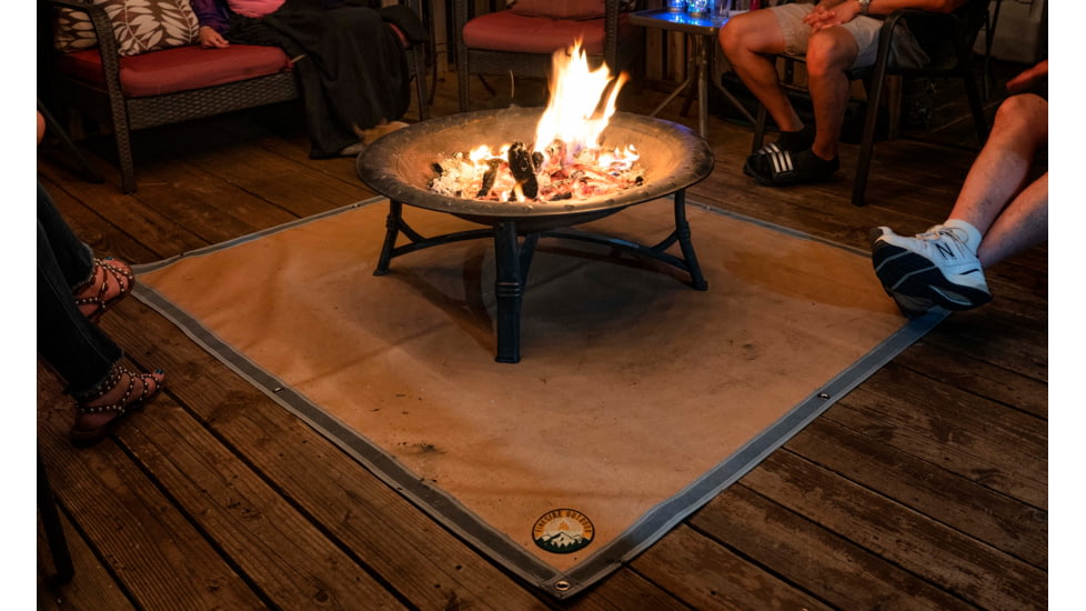 Fireside Outdoor Ember Mat, 68in x 60in, CDEM72