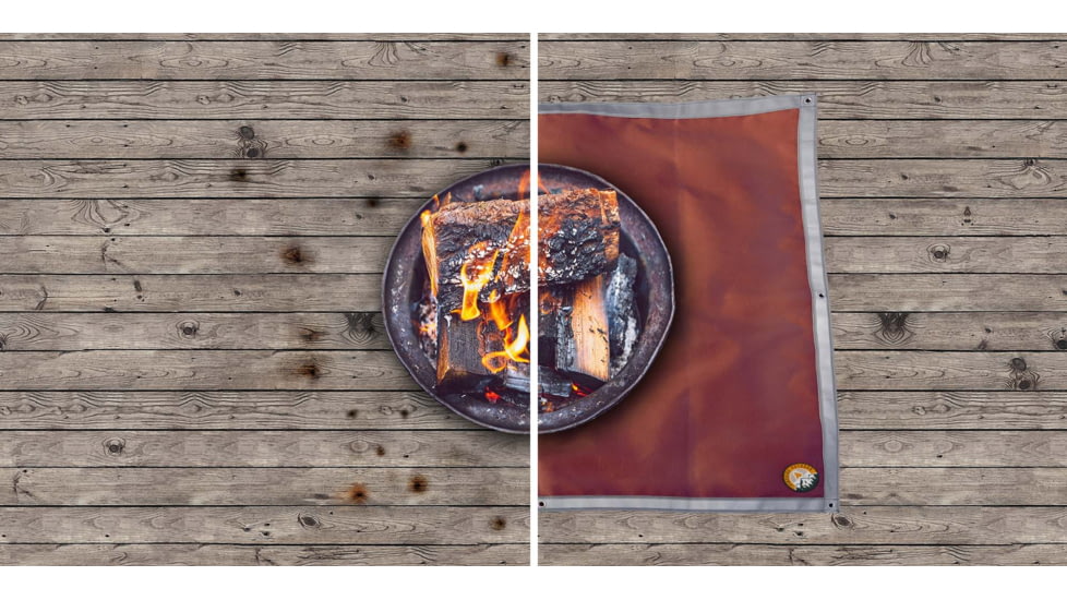 Fireside Outdoor Ember Mat, 68in x 60in, CDEM72