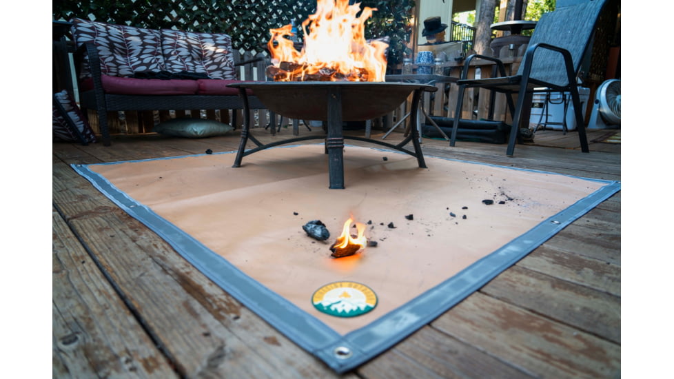Fireside Outdoor Ember Mat, 68in x 60in, CDEM72