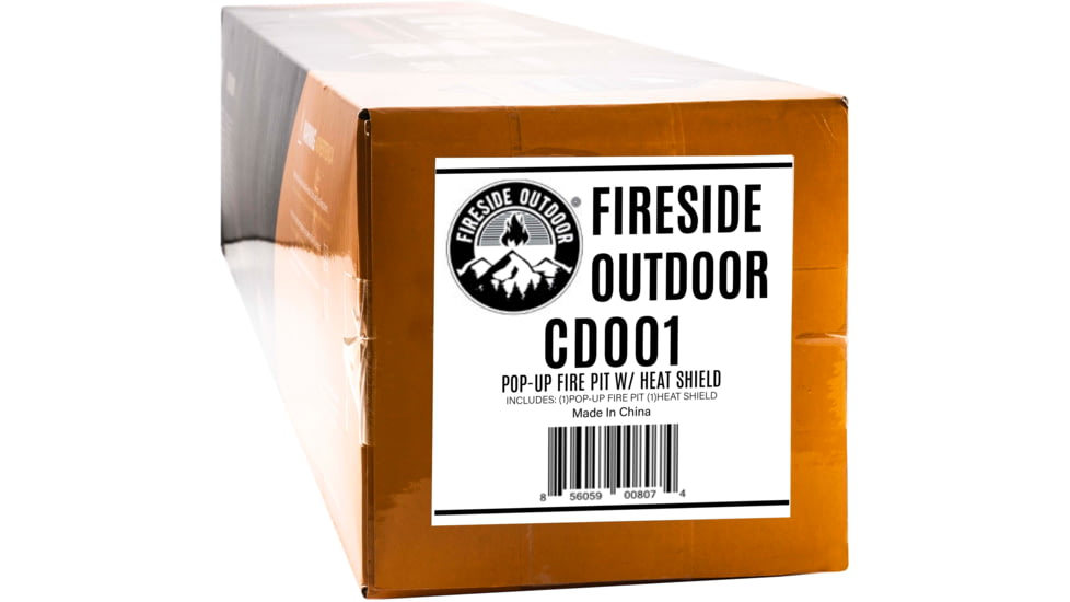 Fireside Outdoor Pop-Up Fire Pit, 24 in, CB001