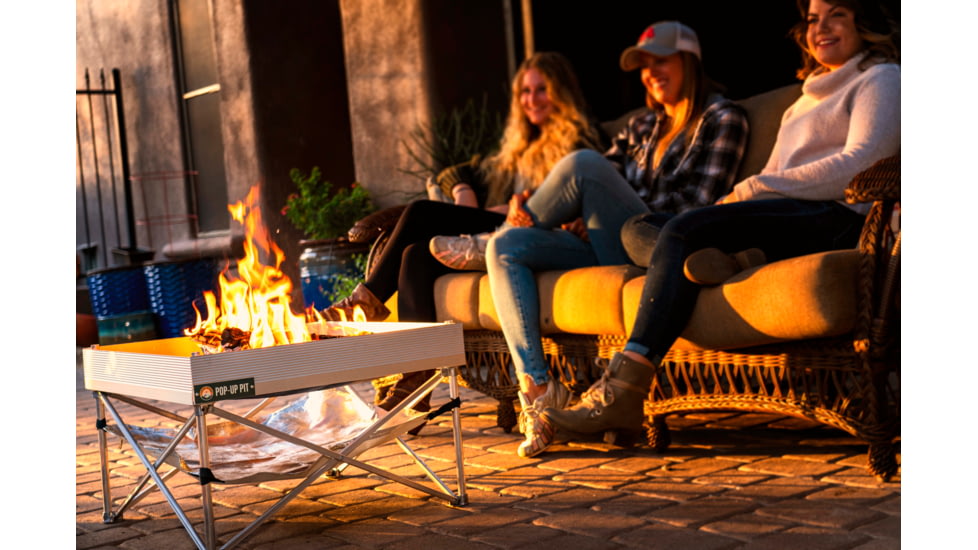Fireside Outdoor Pop-Up Fire Pit, 24 in, CB001
