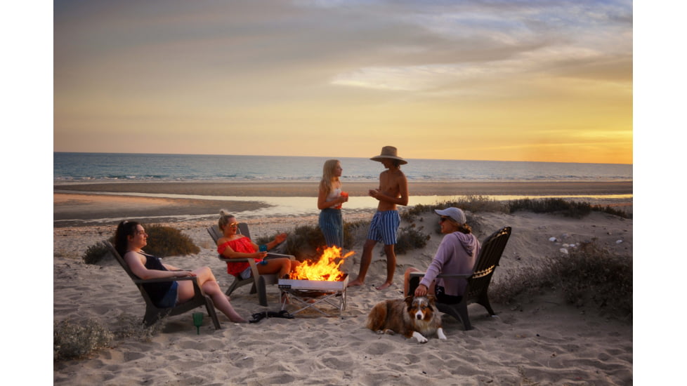 Fireside Outdoor Pop-Up Fire Pit, 24 in, CB001