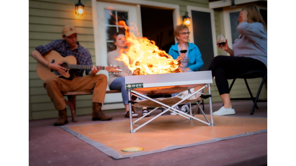 Fireside Outdoor Pop-Up Fire Pit, 24 in, CB001