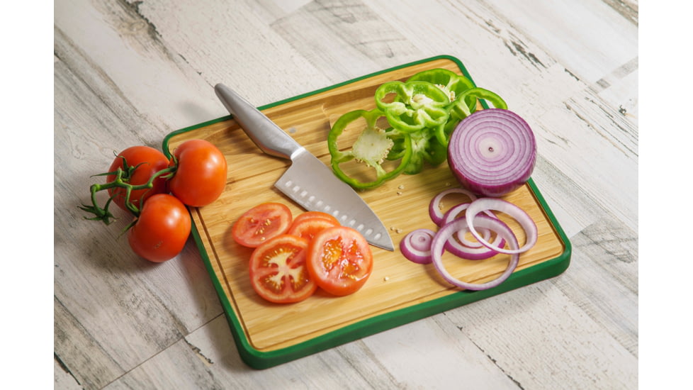 Fireside Outdoor Switchback Travel Cutting Board, 13x12x0.75in, BCB001