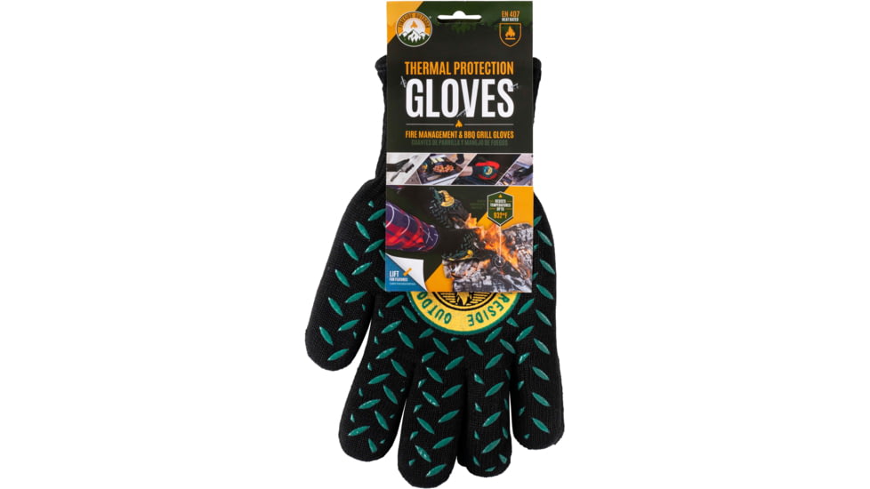 Fireside Outdoor Thermal Resistant Gloves, Aramid Fiber, CDFPG