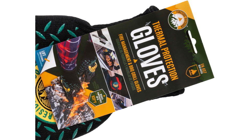 Fireside Outdoor Thermal Resistant Gloves, Aramid Fiber, CDFPG