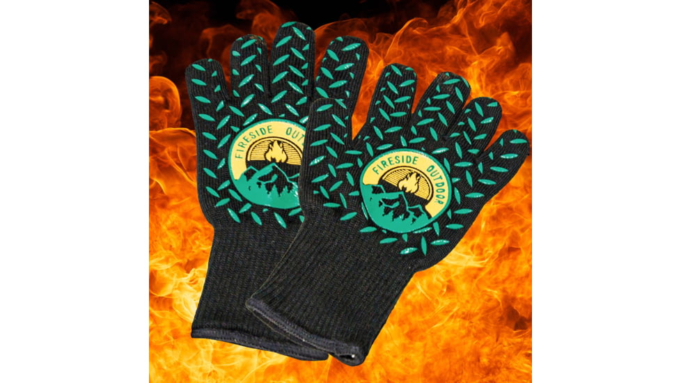 Fireside Outdoor Thermal Resistant Gloves, Aramid Fiber, CDFPG