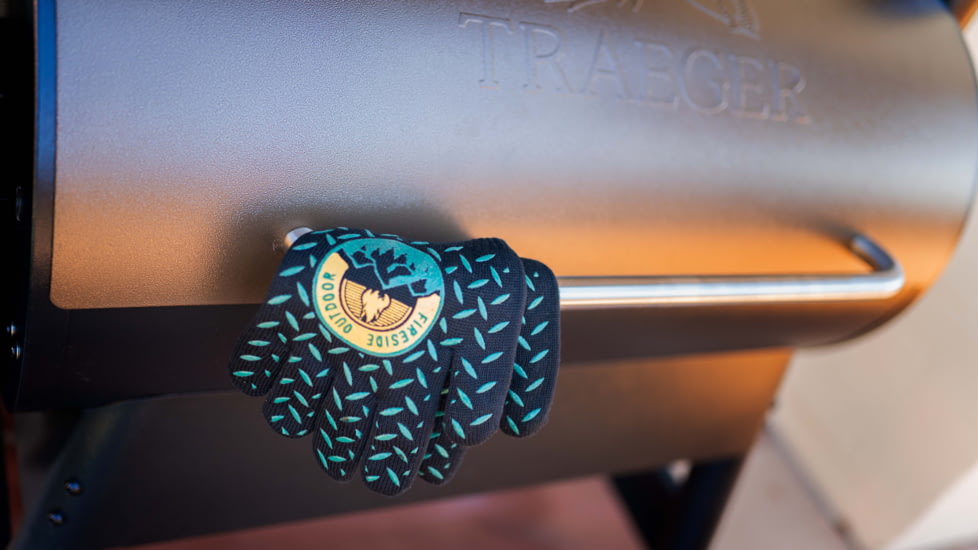 Fireside Outdoor Thermal Resistant Gloves, Aramid Fiber, CDFPG