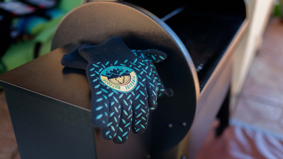 Fireside Outdoor Thermal Resistant Gloves, Aramid Fiber, CDFPG