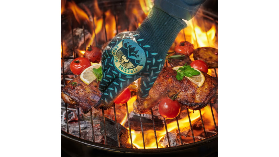 Fireside Outdoor Thermal Resistant Gloves, Aramid Fiber, CDFPG