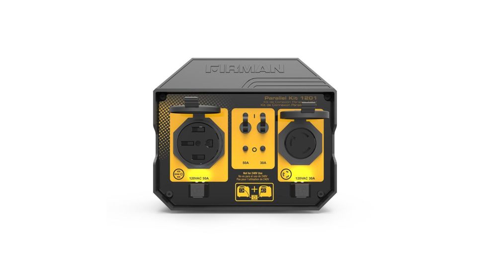Firman Power and Equipment 1201 50 Amp Parallel Kit for Inverter Generators, Yellow FG1201