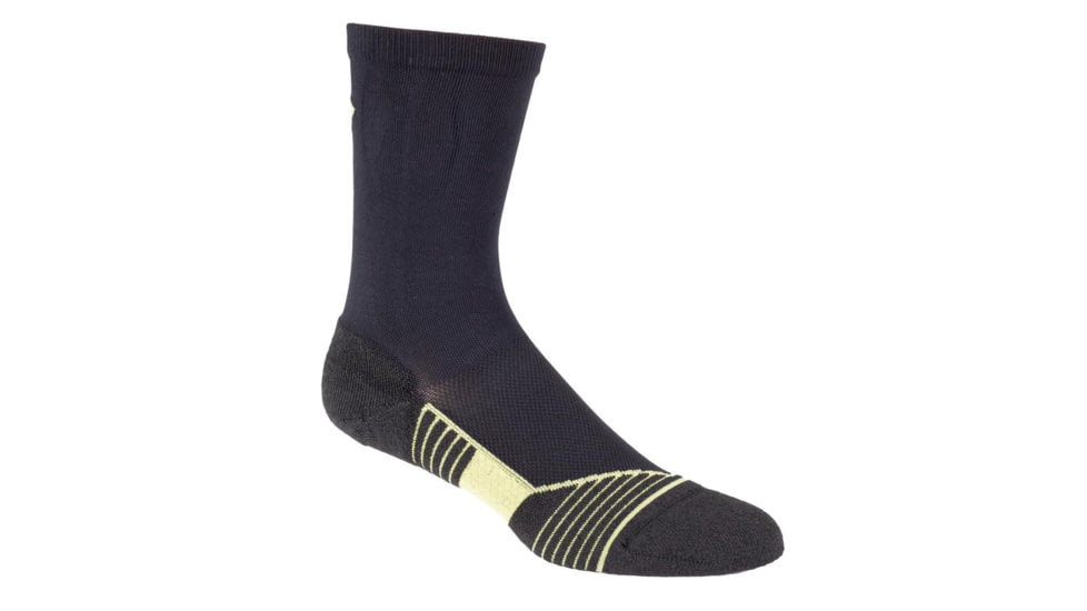 First Tactical Advanced Fit 6in Socks, Black, One Size, 160013-019-1SZ