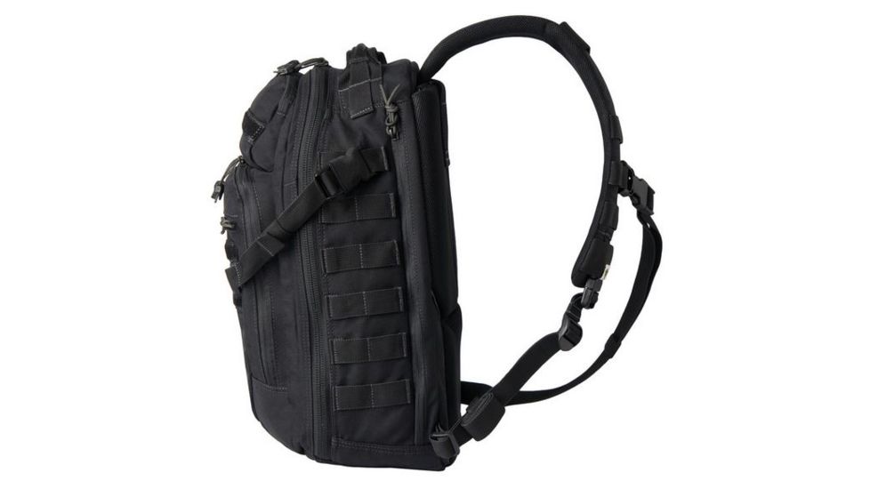 First Tactical Crosshatch Sling Pack, Black 180011-019-1SZ