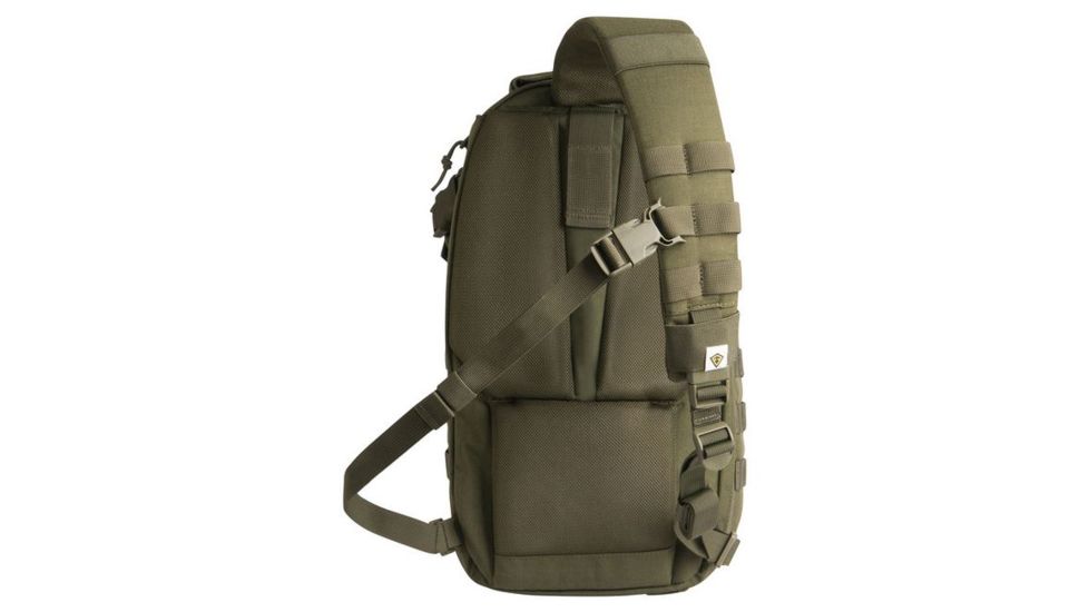 First Tactical Crosshatch Sling Pack, OD Green 180011-830-1SZ