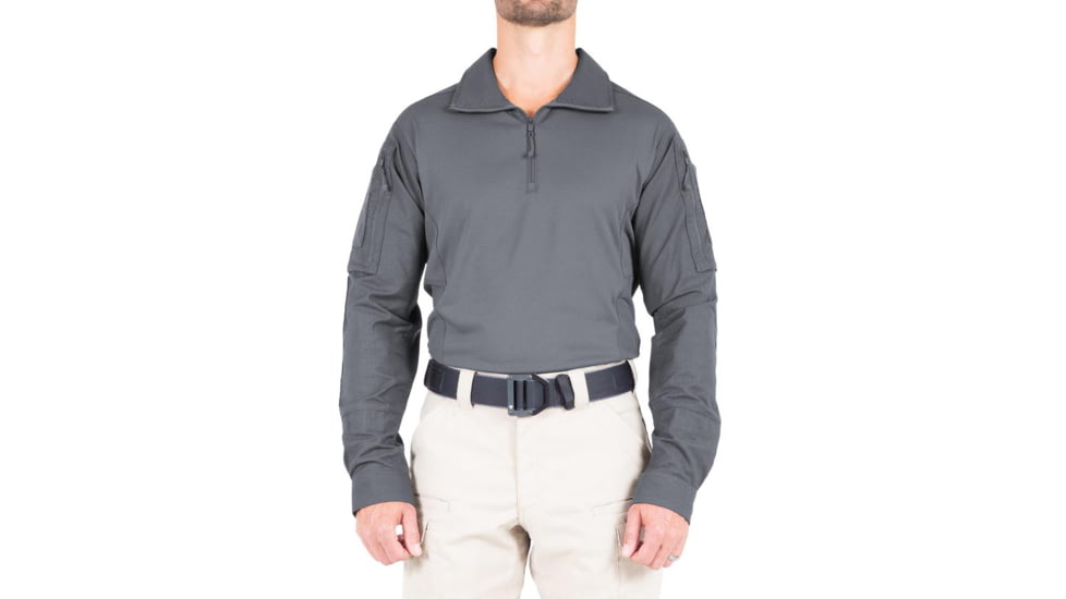 First Tactical Defender Shirt - Mens, Wolf Grey, 4XL, T, 111004-036-4XL-T