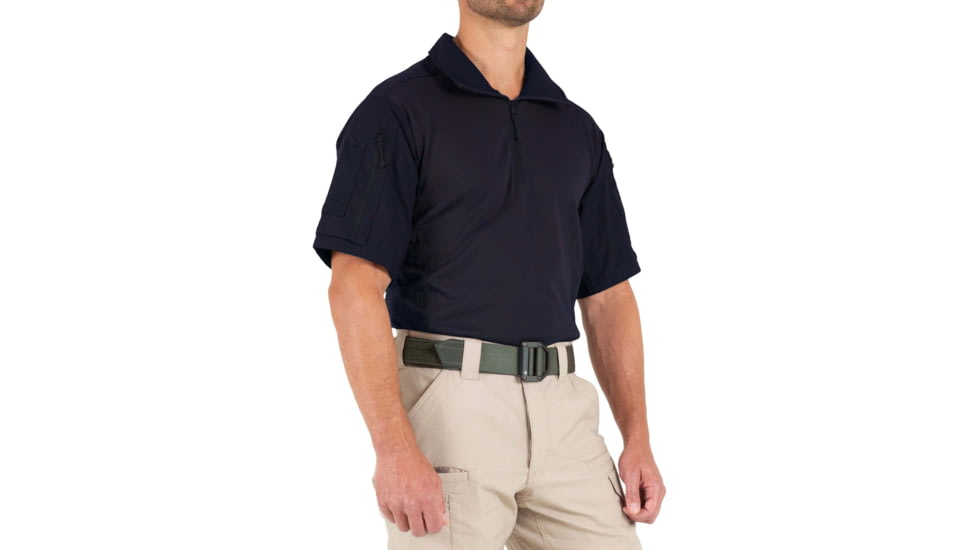 First Tactical Defender Short Sleeve Shirt - Mens, Regular, Midnight Navy, Extra Large, 112017-729-XL-R