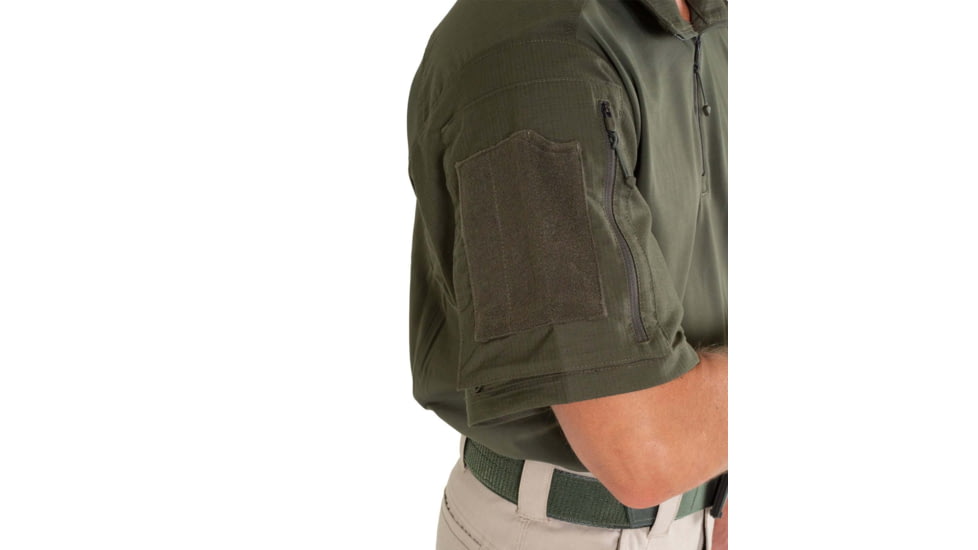 First Tactical Defender Short Sleeve Shirt - Mens, Regular, OD Green, 2XL, 112017-830-XXL-R