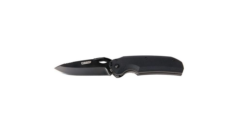 First Tactical Diamondback Knife Spear, Black 140006-019-1SZ