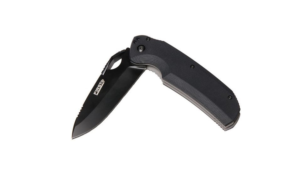 First Tactical Diamondback Knife Spear, Black 140006-019-1SZ