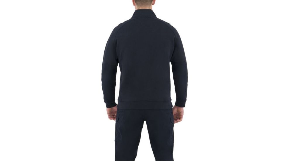 First Tactical Mens Ctn Job Shirt 1/4 Zip, Midnight Navy, 4XL Regular 118507-729-4XL-R