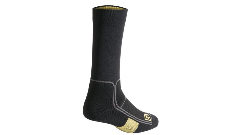 First Tactical Performance 6in Socks, Black, Small/Medium 160003-019-S/M