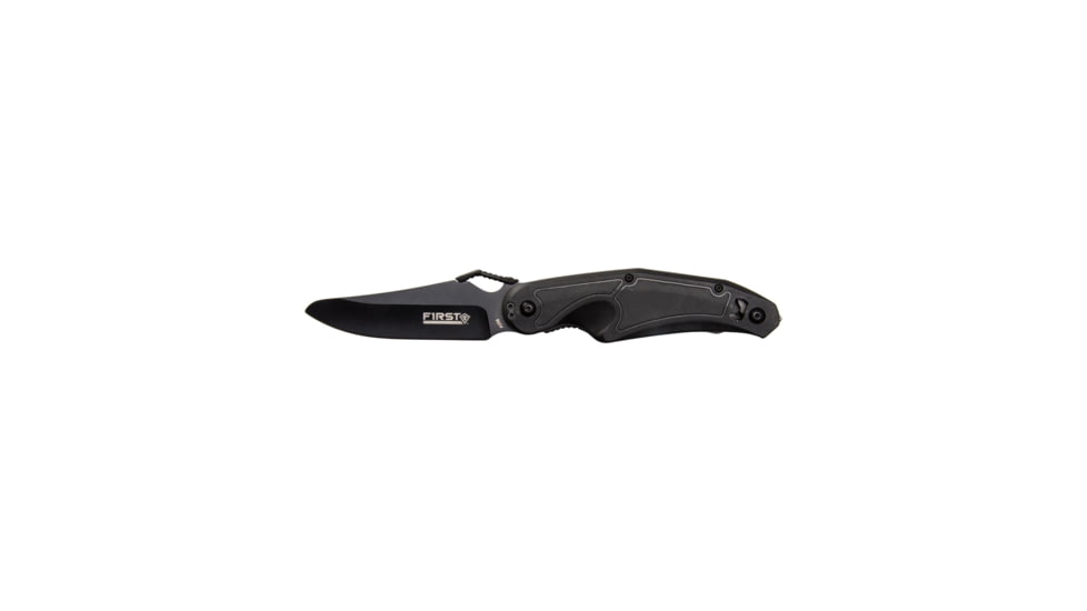 First Tactical Sidewinder Safety Folding Knife, 3.52 in, Steel, Black, One Size, 140014-019-1SZ