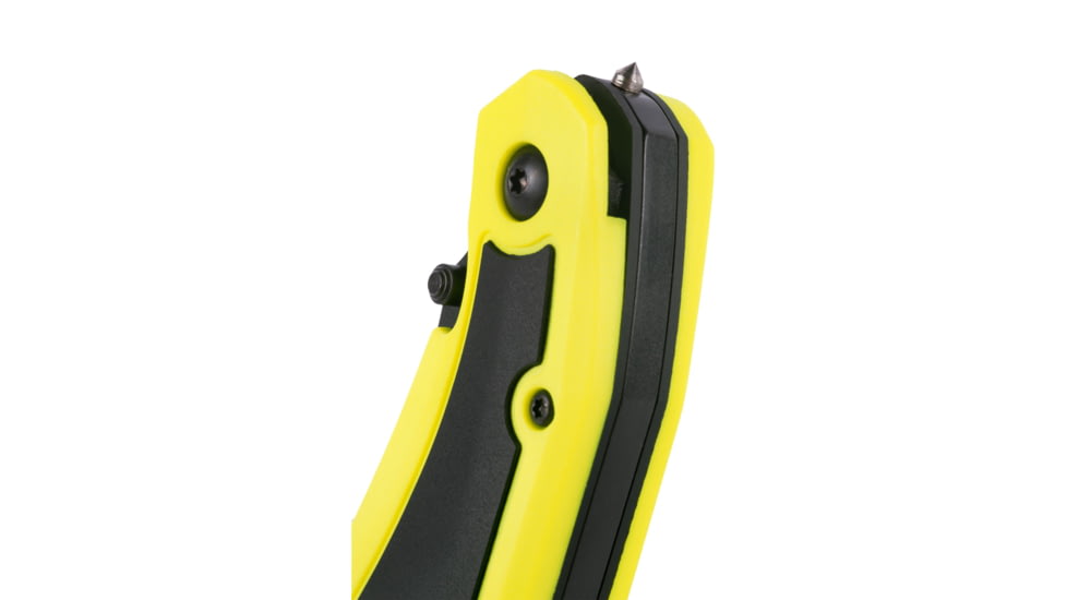 First Tactical Sidewinder Safety Folding Knife, 3.52 in, Steel, High Visible Yellow, One Size, 140014-204-1SZ