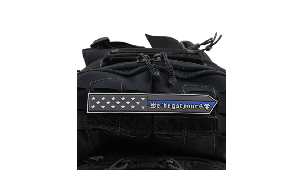 First Tactical TBL Six Nametape Patch, Academy Blue, One Size, 195117-691-1SZ