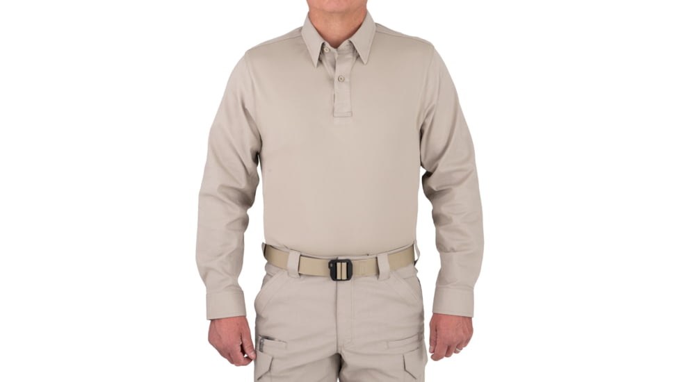 First Tactical V2 PRO Performance Shirt - Mens, Silver Tan, Small, R, 111015-065-S-R