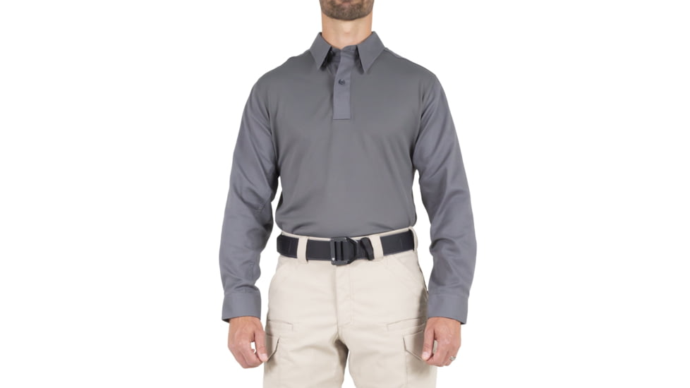 First Tactical V2 PRO Performance Shirt - Mens, Wolf Grey, Extra Large, R, 111015-036-XL-R