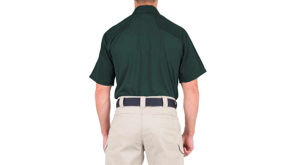First Tactical V2 Pro Performance Short Sleeve Shirt - Mens, Spruce Green, Extra Large, T, 112012-812-XL-T