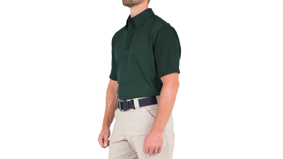 First Tactical V2 Pro Performance Short Sleeve Shirt - Mens, Spruce Green, Extra Large, T, 112012-812-XL-T