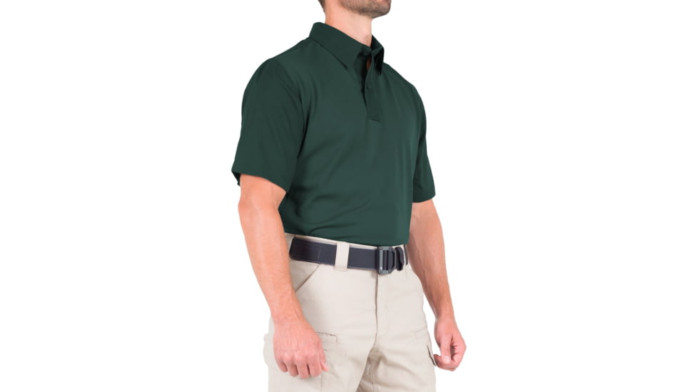 First Tactical V2 Pro Performance Short Sleeve Shirt - Mens, Spruce Green, Extra Large, T, 112012-812-XL-T